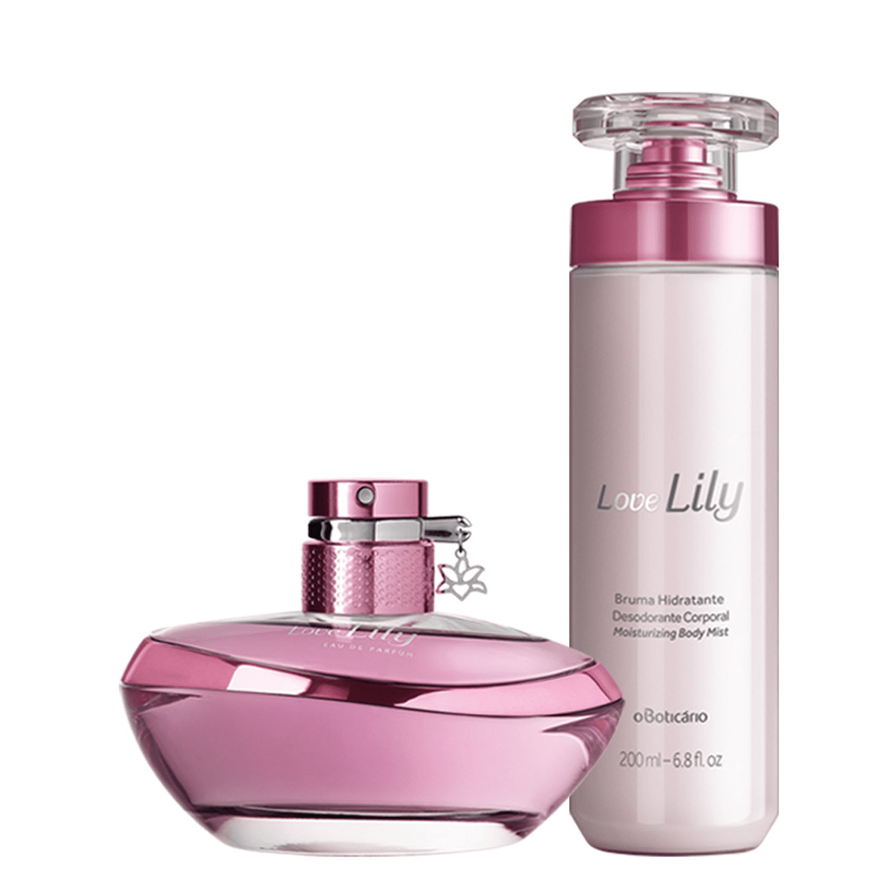 Kit Love Lily: Eau De Parfum 75ml + Moisturizing Deodorant Body Love L
