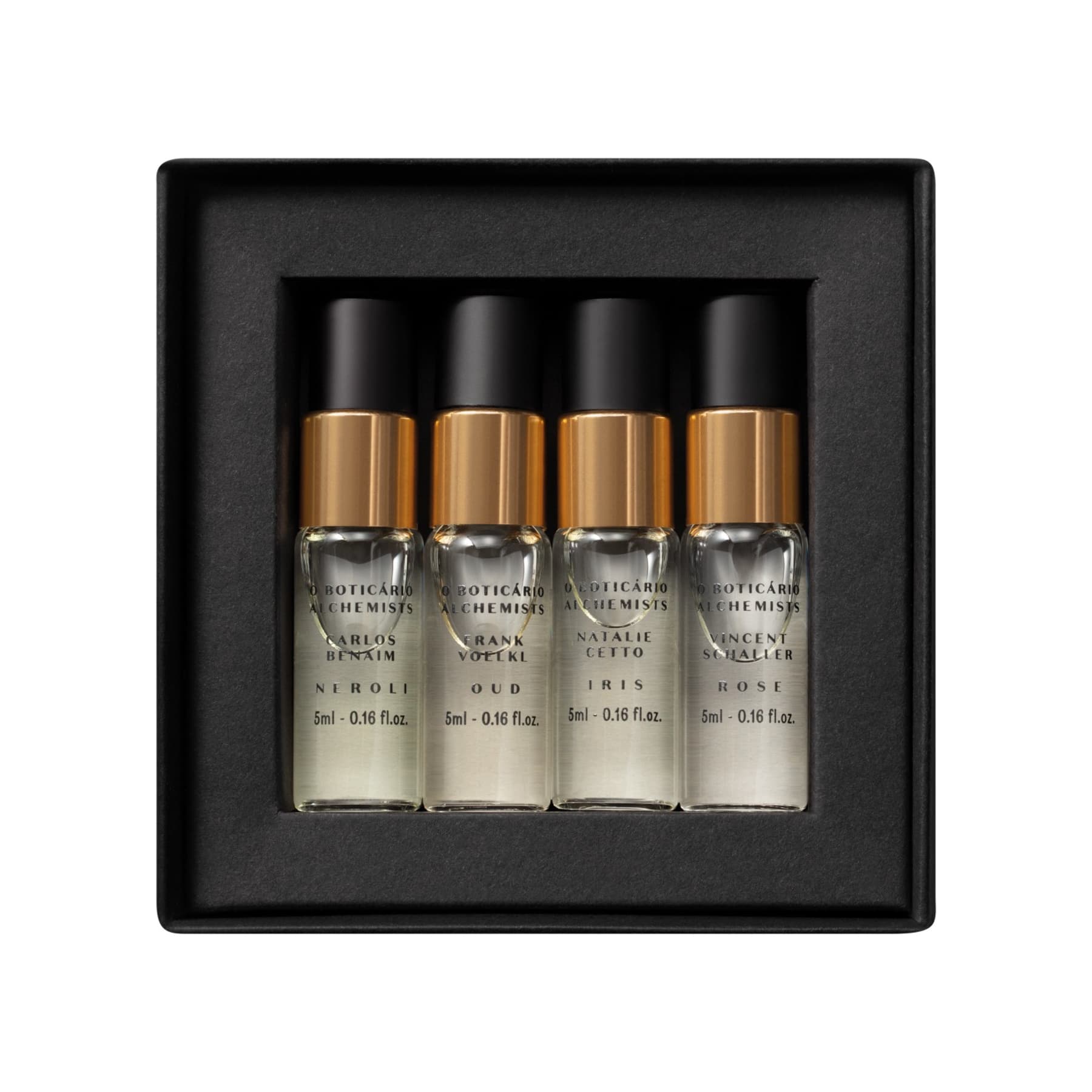 Kit Alchemists Eau De Parfum Neroli 5ml Rose 5ml 5ml Oud 5ml