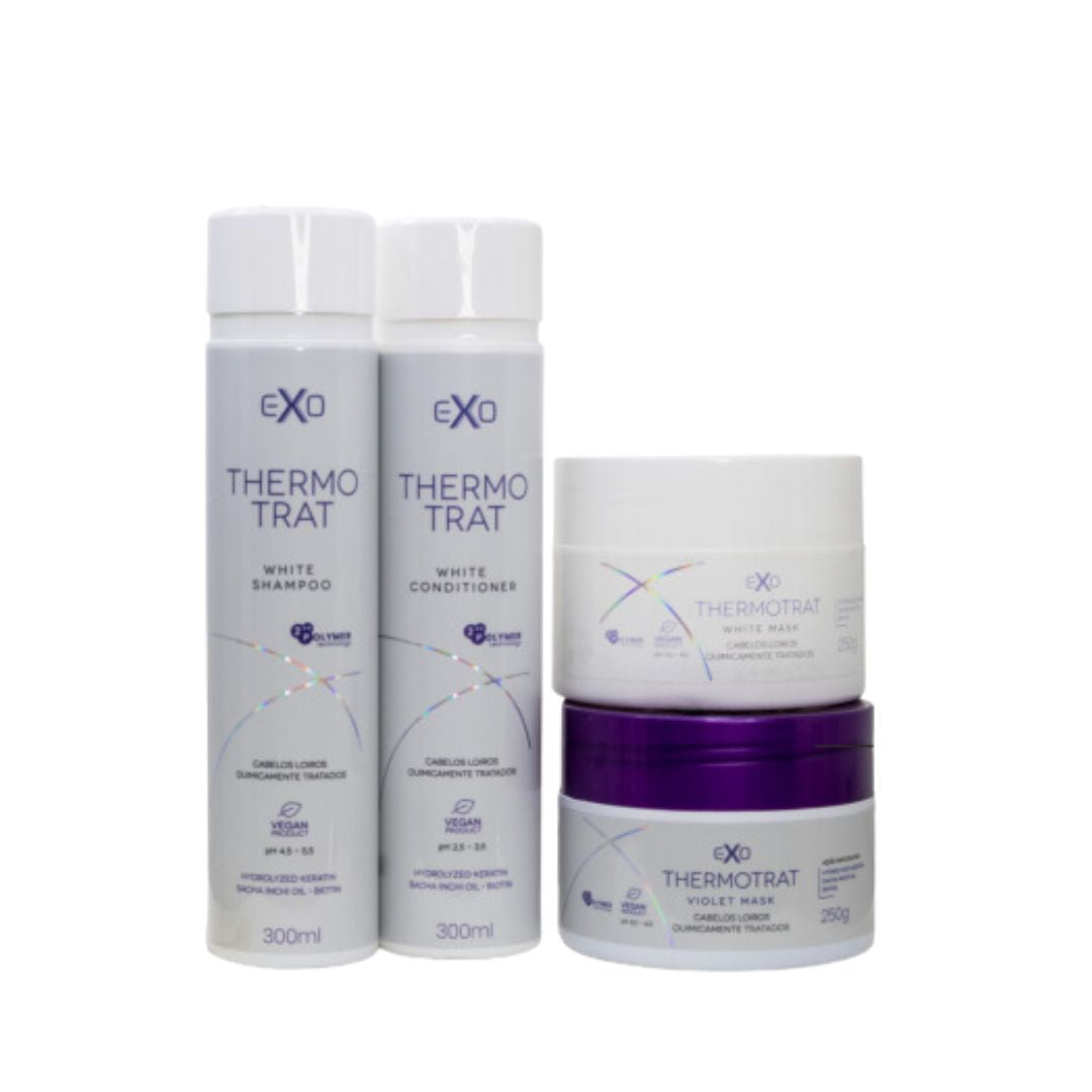 Exo Hair Thermotrat Blond Hair Home Care Treatment Kit