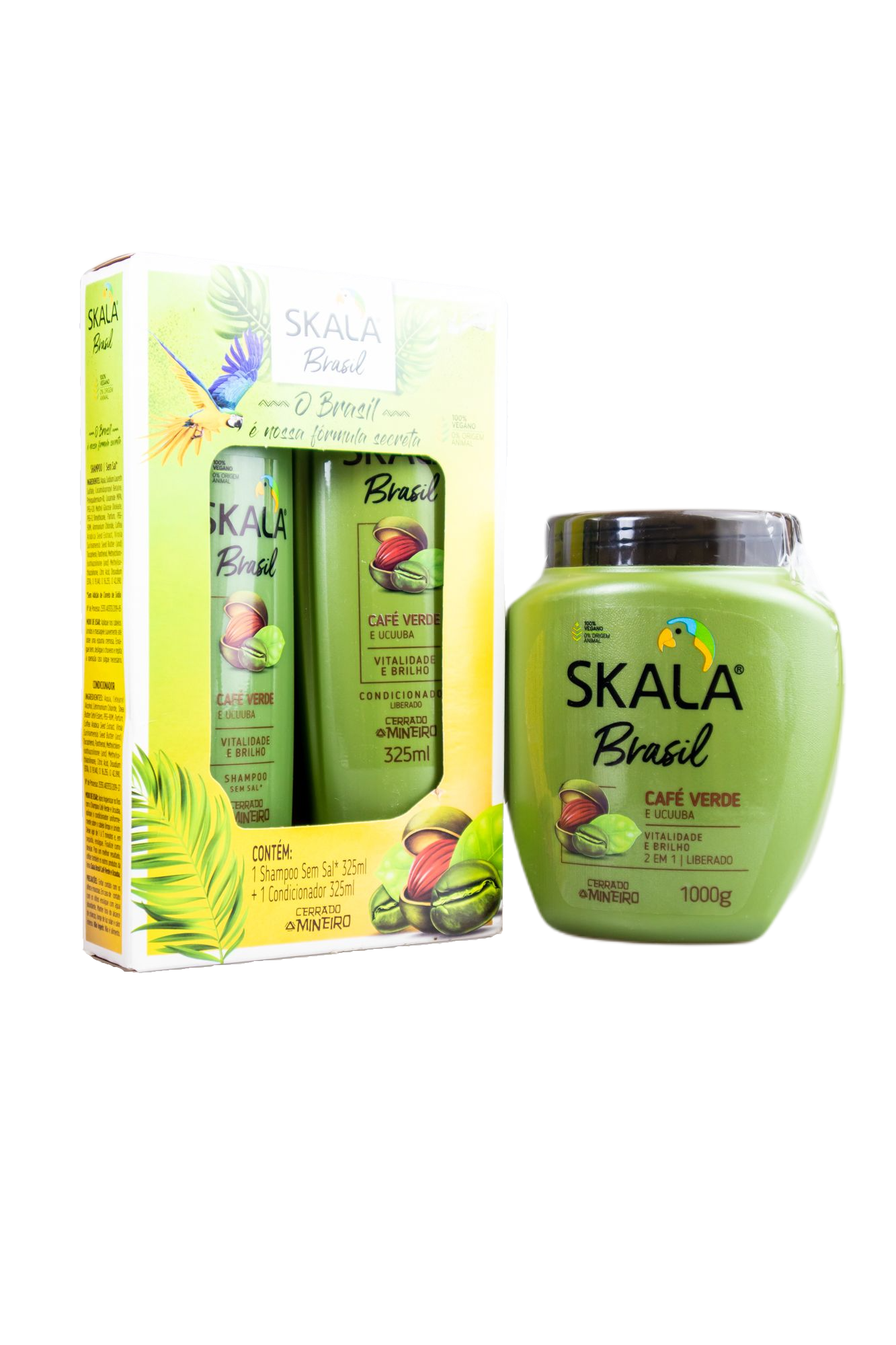  Skala - Brasil - Creme de Tratamento Café Verde e Ucuuba 1 Kg  - (Green Coffee and Ucuuba Treatment Cream Net 35.27 Oz) : Beauty &  Personal Care