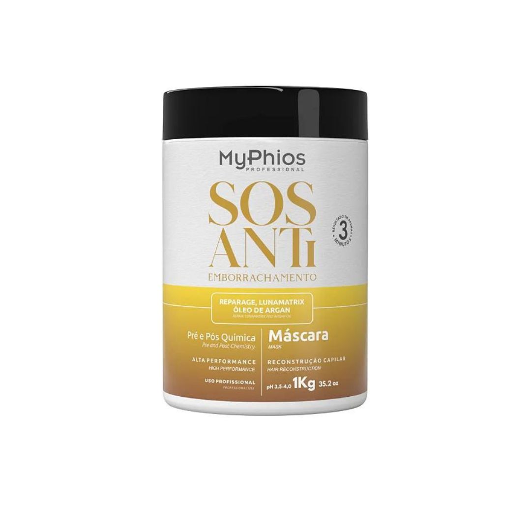 My Phios SOS Anti Rubber Hair Reconstruction Treatment Mask 1Kg