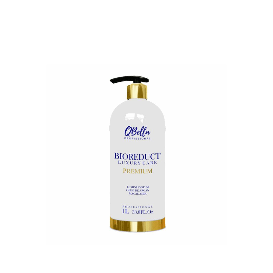 QBella Bioreduct Luxury Care Premium Hair Volume Reducer Macadamia Treatment 1L