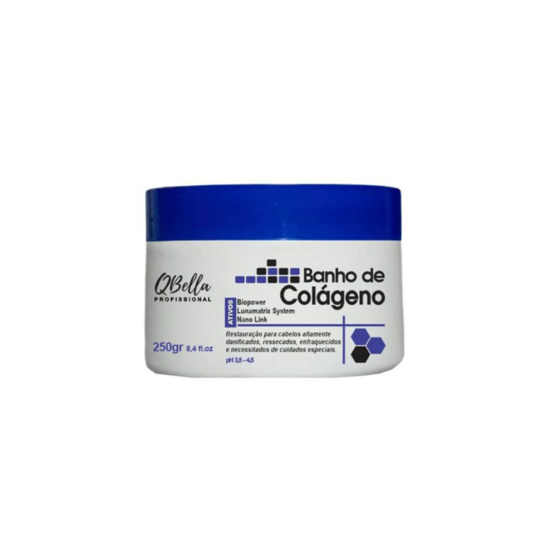 QBella Collagen Bath Hair Restore Treatment Moisturizing Protection Mask 250g