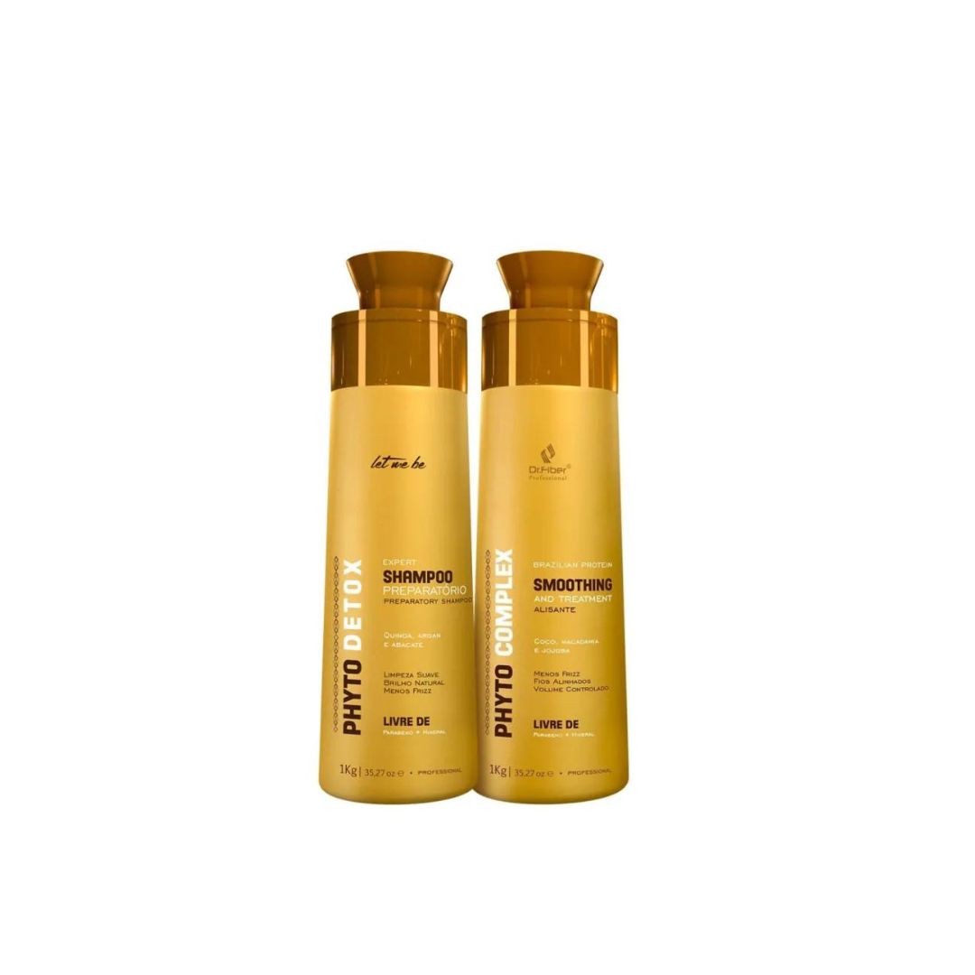 ProSalon Let Me Be Phyto Complex + Detox Shampoo Hair Treatment Kit 2x1L