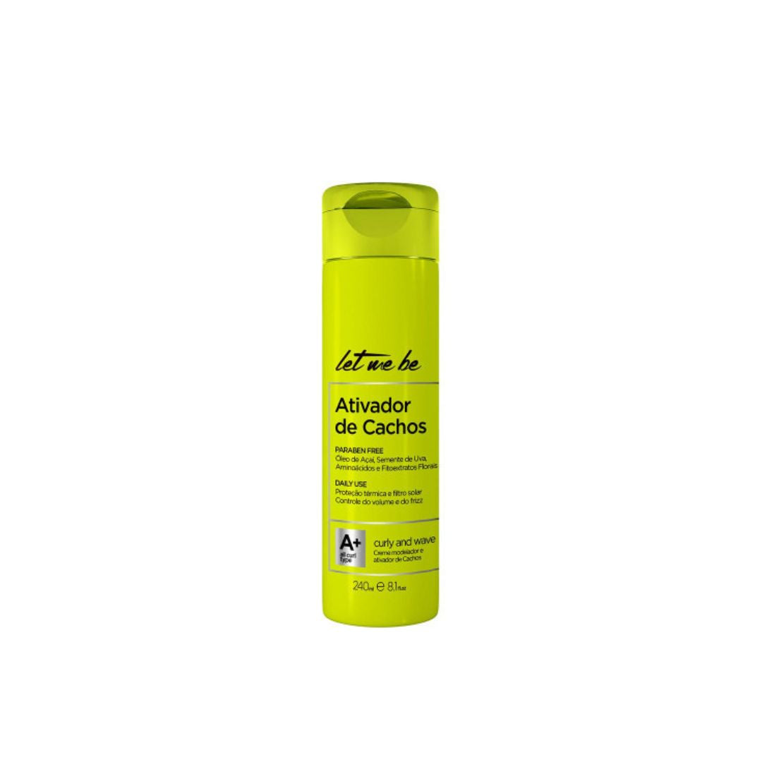 ProSalon Let Me Be Cachos Curly Wavy Hair Activator Daily Use Treatment 240ml