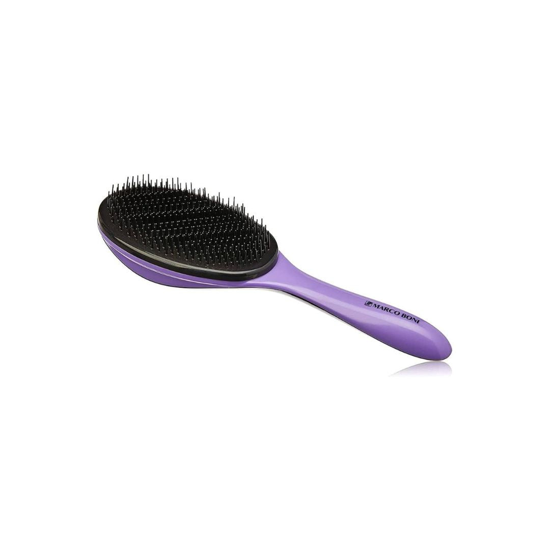 Brazilian Free Ergonomic Untangling Purple Hair Styling Brush 7350 Marco Boni