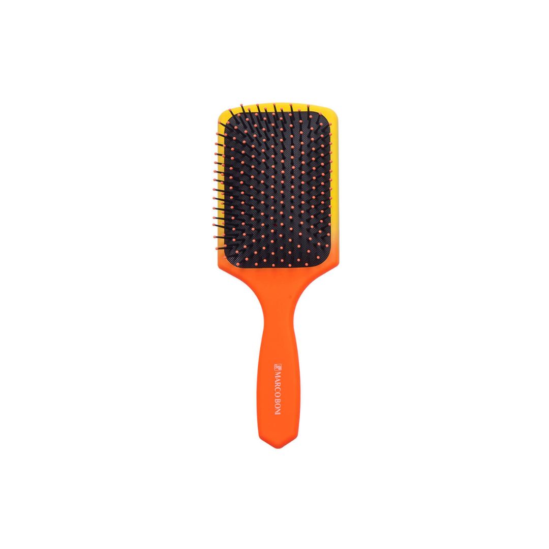 Brazilian Orange Soft Touch Cushion Racket Hairstyling Brush 7316 - Marco Boni