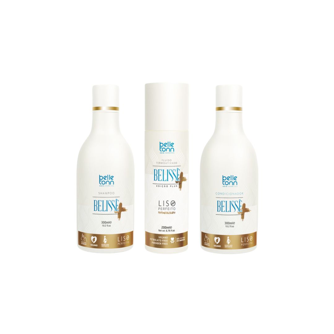 Belle Tonn Belisse Plus Home Care Hair Maintenance Vegan Treatment Kit