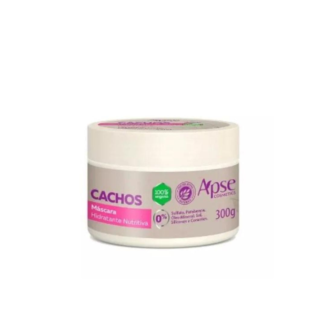 Cachos Curly Hair Activator Shaper Vegan Anti Frizz Treatment 300g Apse