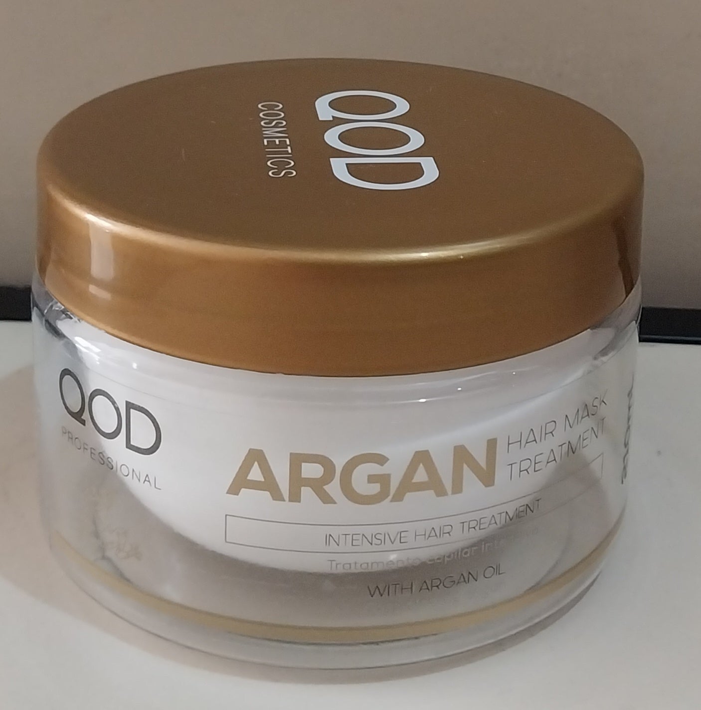 Argan Hair Mask Reconstruction Keratin Smooth Sealing Treatment 210G - QOD