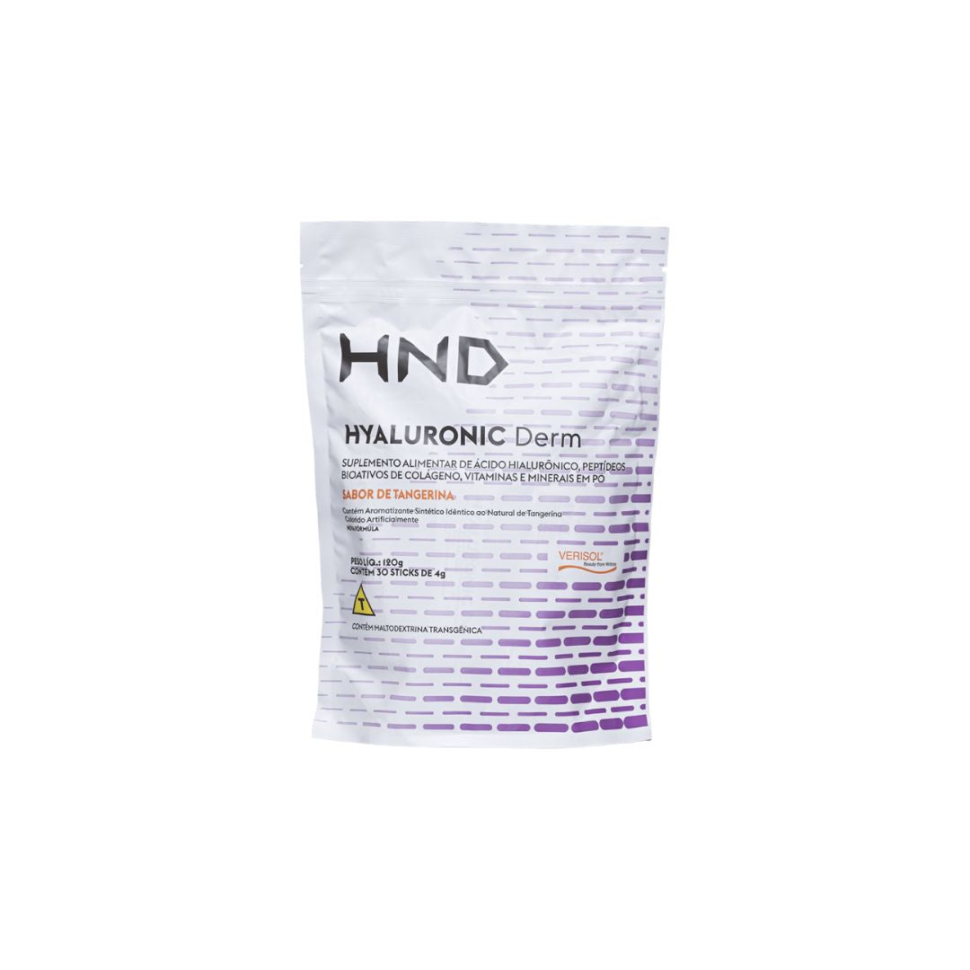 Hyaluronic Derm HND Food Supplement Tangerine Flavor Drink 120g Hinode
