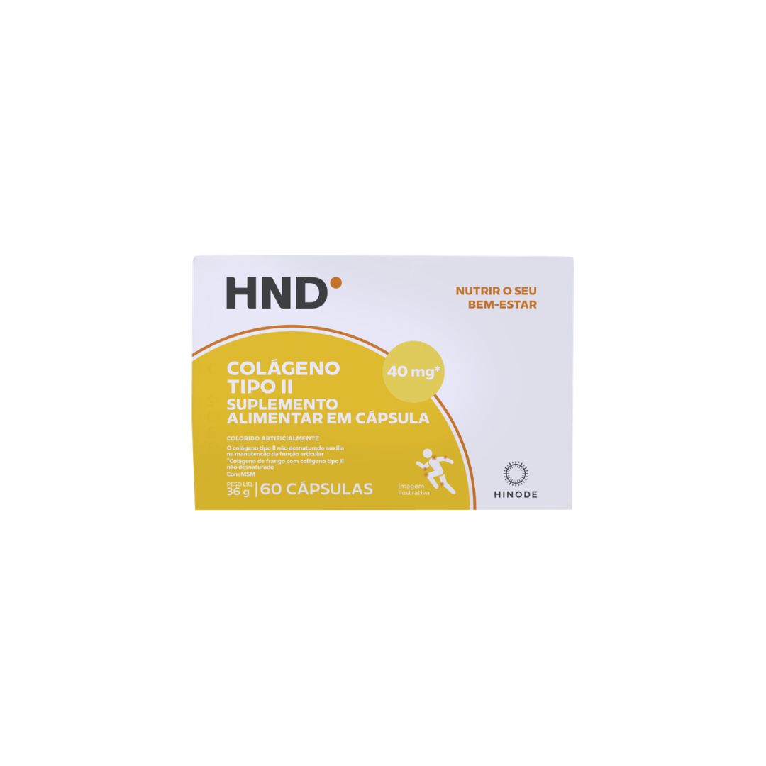 Food Healthy Supplement Collagen Type II Joint Function 60 Capsules Hinode