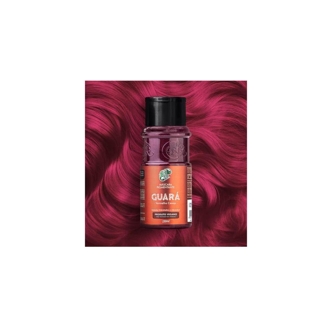 Guara Purple Tinting Pigment + Diluter Cream Hair Color Kit 2x 150ml Kamaleao