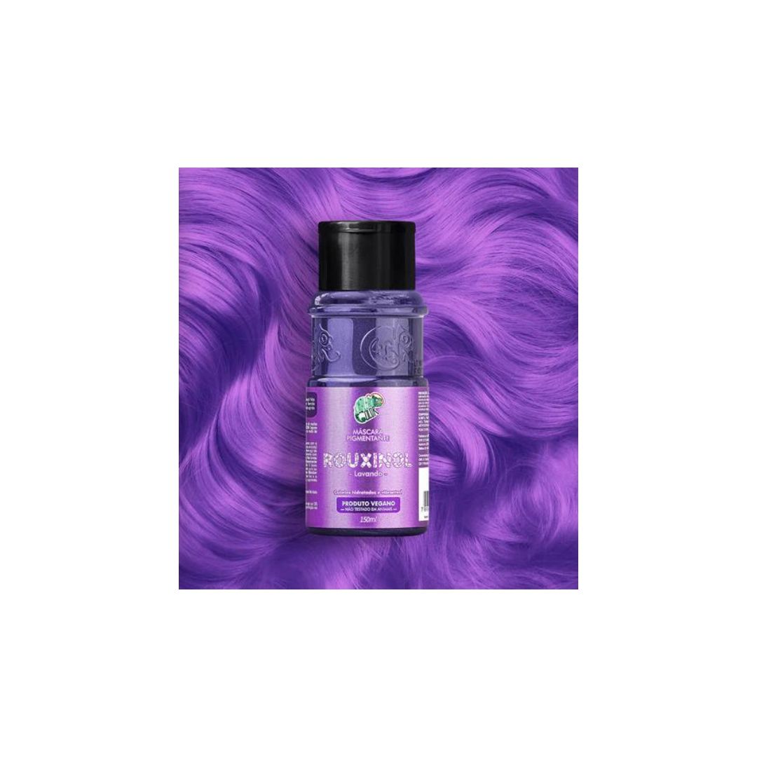 Rouxinol Purple Tinting Pigment + Diluter Cream Hair Color Kit 2x 150ml Kamaleao