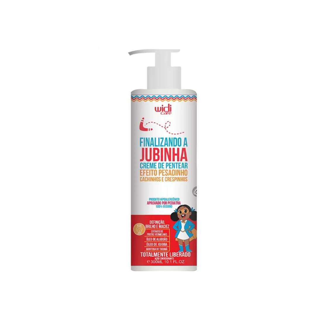 Finalizando a Jubinha Styling Cream Curly Wavy Hair Definition 300ml Widi Care