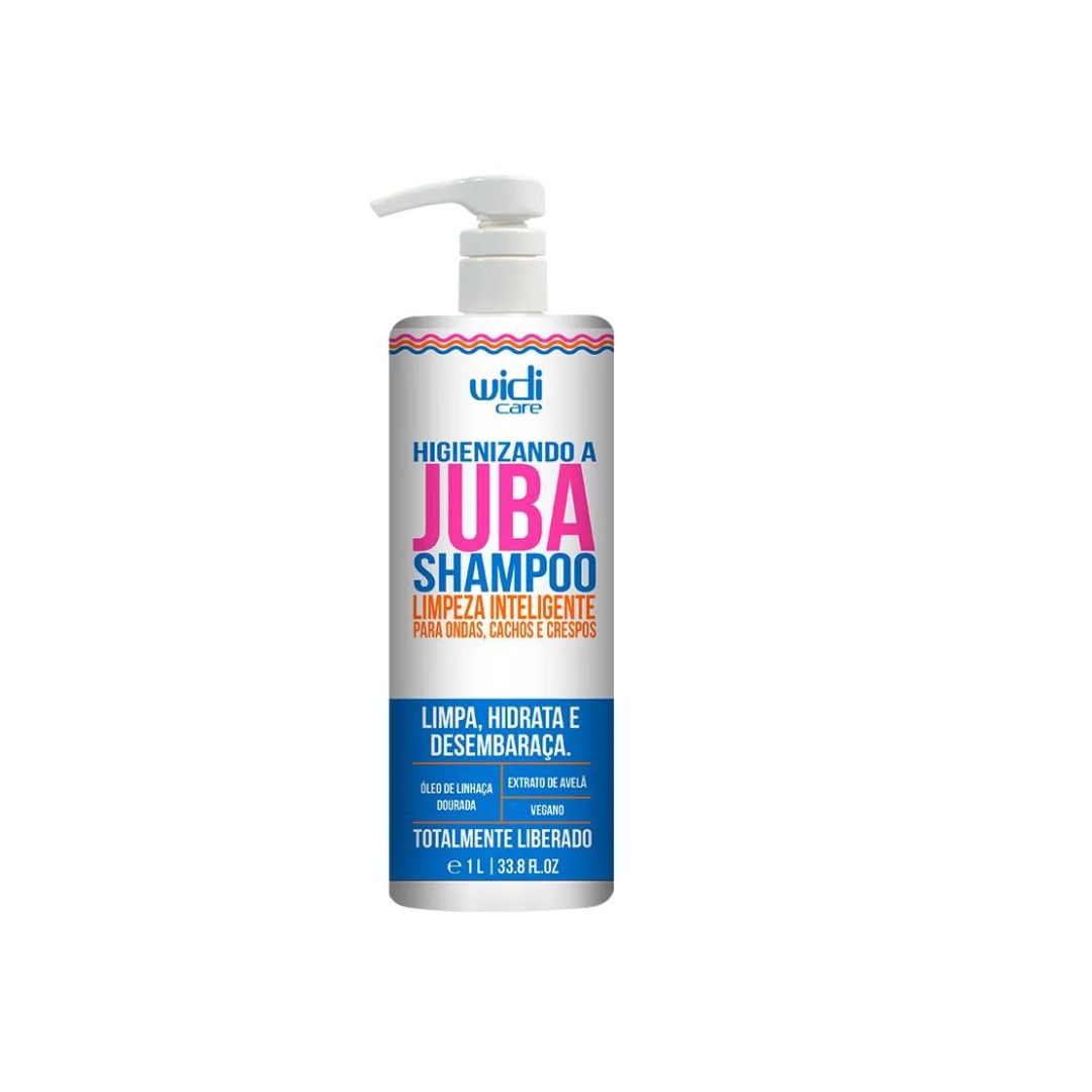 Higienizando a Juba Shampoo Curly Hair Cleansing Treatment 1L Widi Care