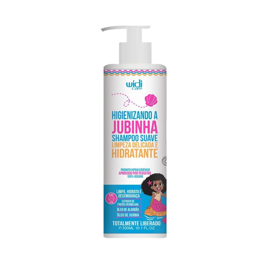 Juba Sanitizing Gentle Cleansing Moisturizing Shampoo Curly Hair 300ml Widi Care