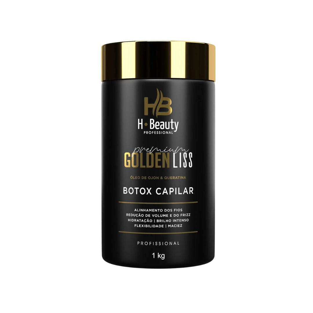 Premium Golden Liss Deep Hair Mask Alignment Volume Reducer 1Kg H Beauty