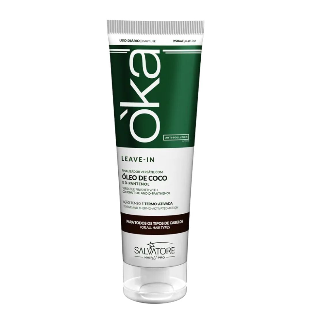 Oka Coconut Oil Leave-In D-Panthenol Hair Finisher Strenghtening 250ml Salvatore