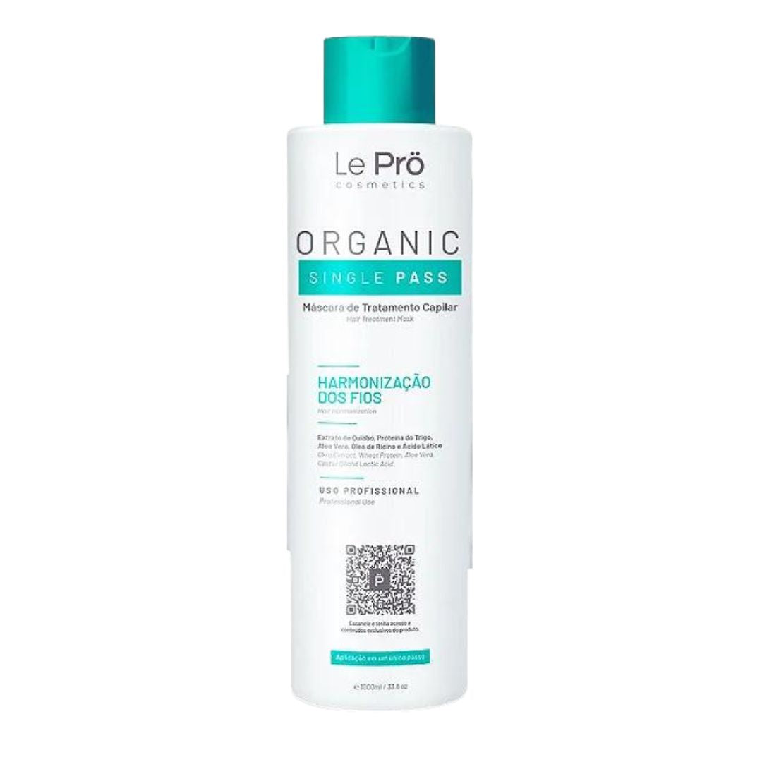 Organic Single Pass Progressive Brush Hair Alignment Straightening 1L Le Pro