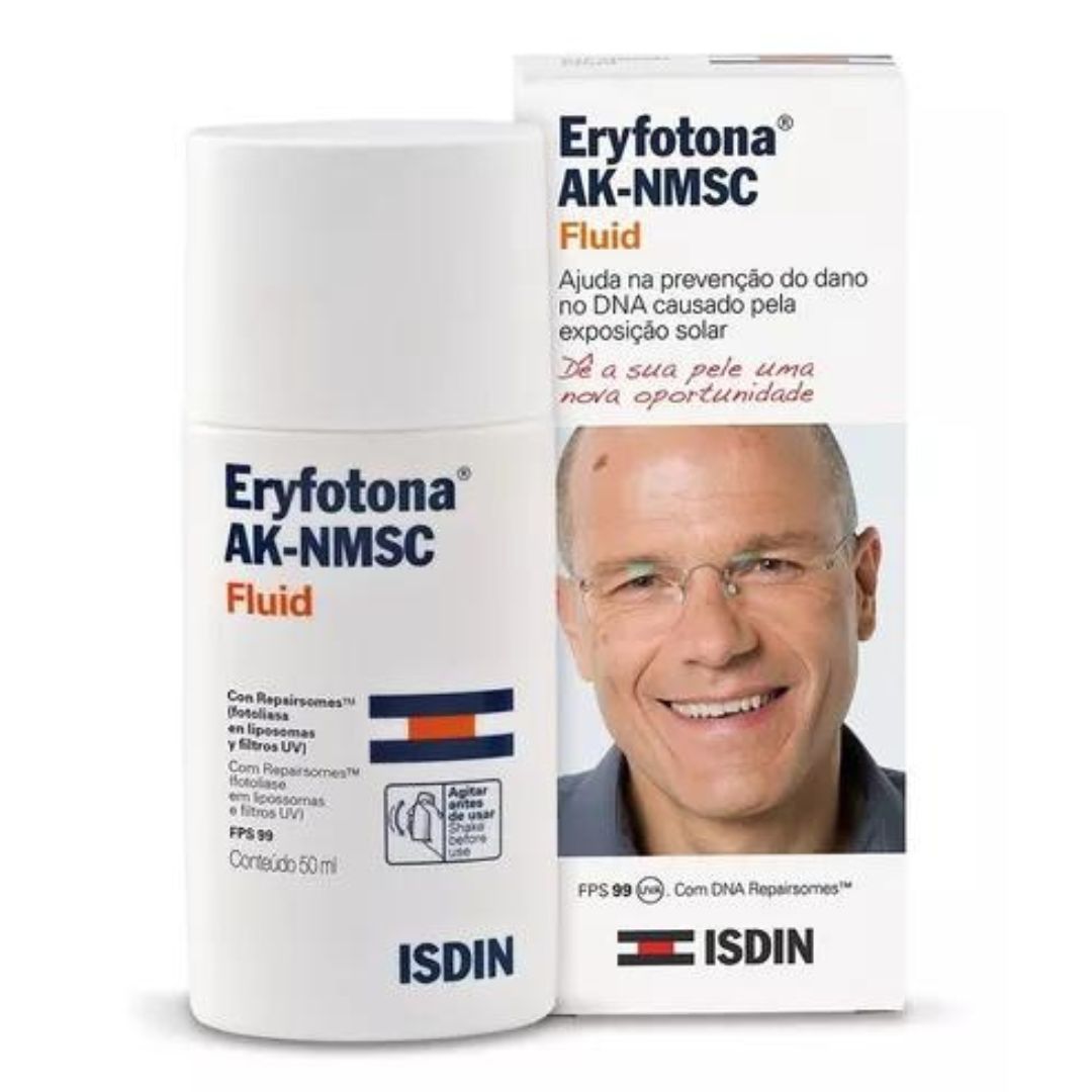 Eryfotona AK-NMSC Photoprotective Fluid FPS99 Facial Sunscreen Skin Care Isdin