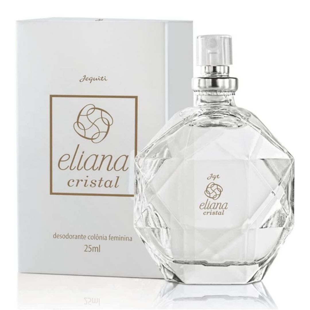 Eliana Cristal Perfume Deodorant Cologne Eau de Parfum 100ml Jequiti
