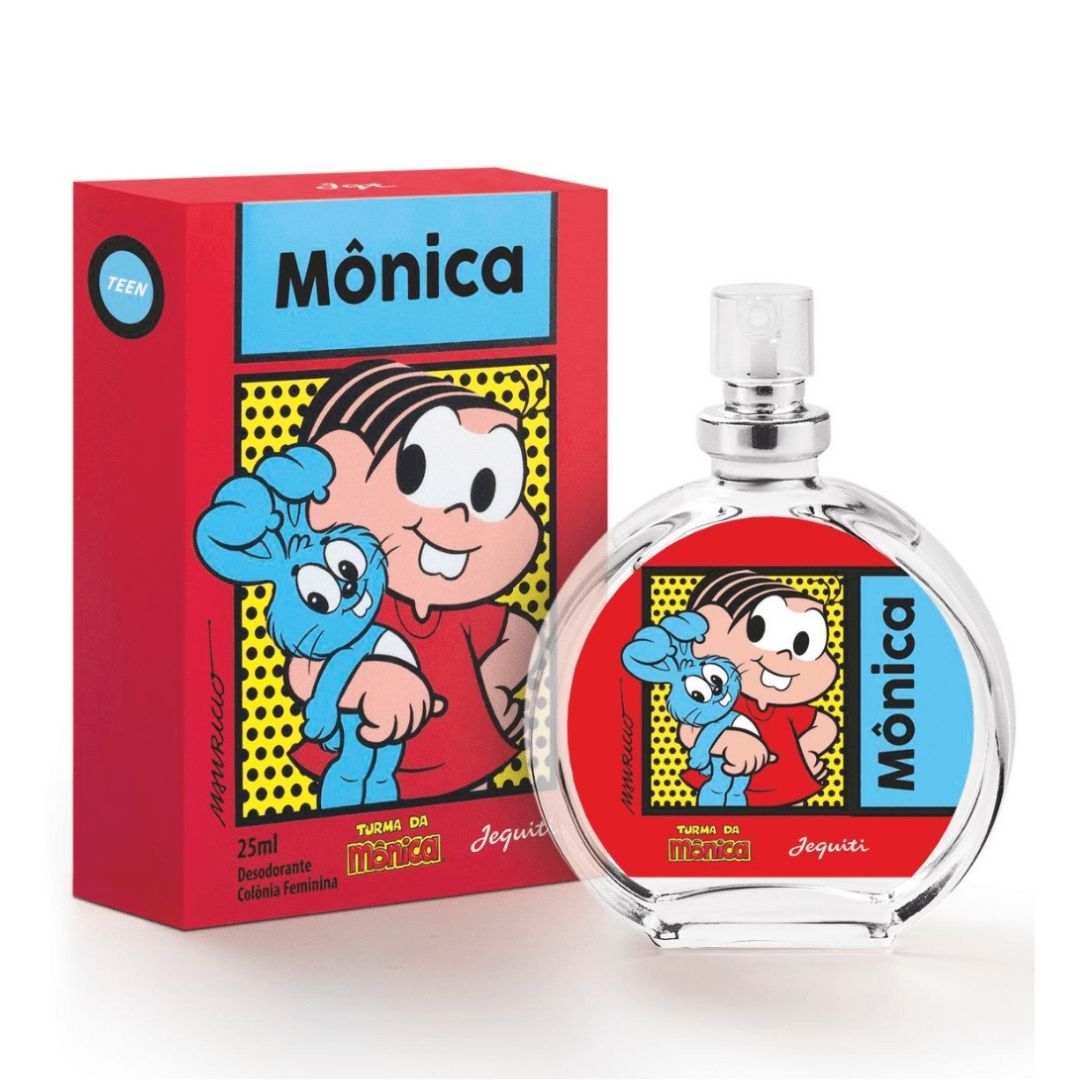 Turma da Monica Deodorant Cologne Body Perfume Kids Fragance 25ml Jequiti