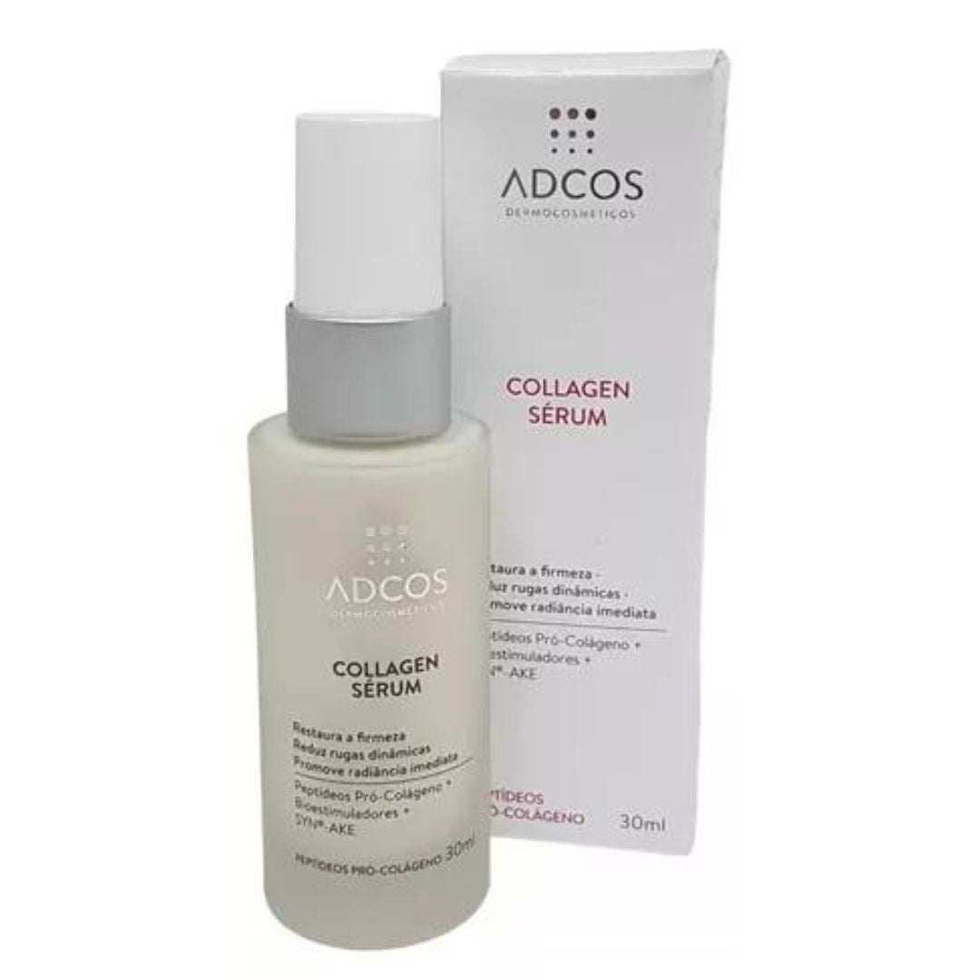 Collagen Anti Aging Serum Facial Vegan Skin Care 30ml Adcos