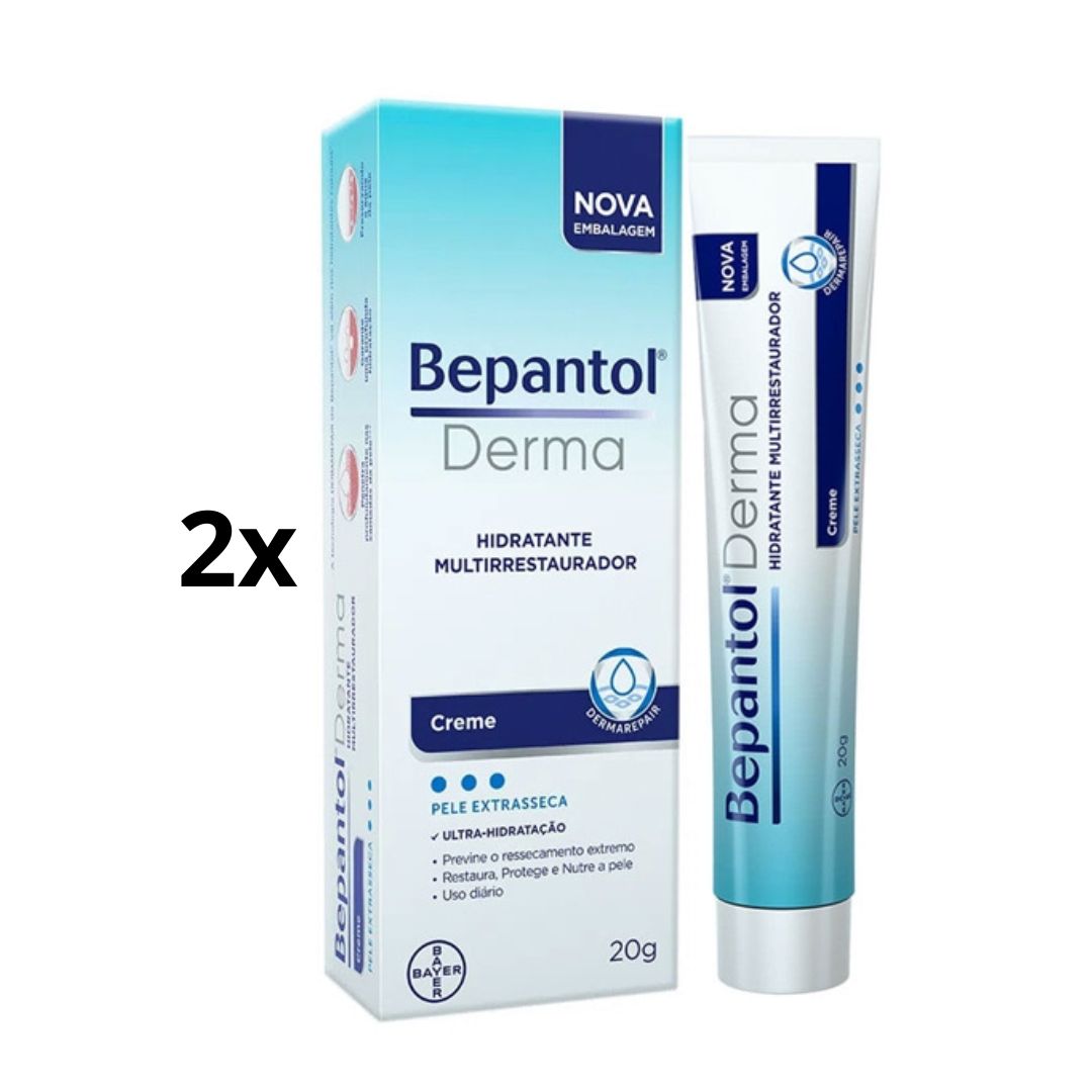 Lof ot 2 Bepantol Derma Multi-Restorative Moisturizing Body Hydration Ointment 20g