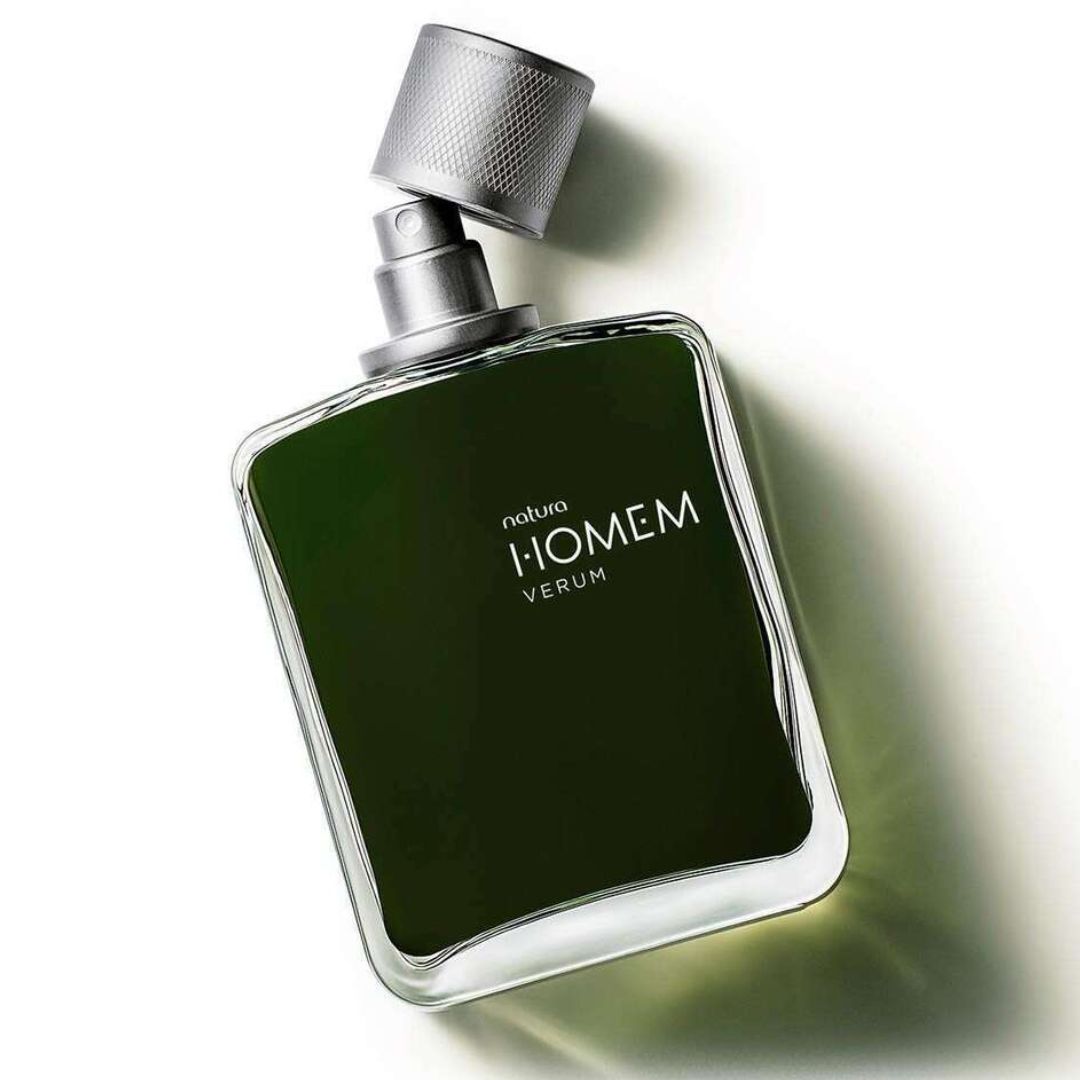 Homem Verum Deodorant Cologne Perfume Eau de Parfum Fragance 100ml Natura