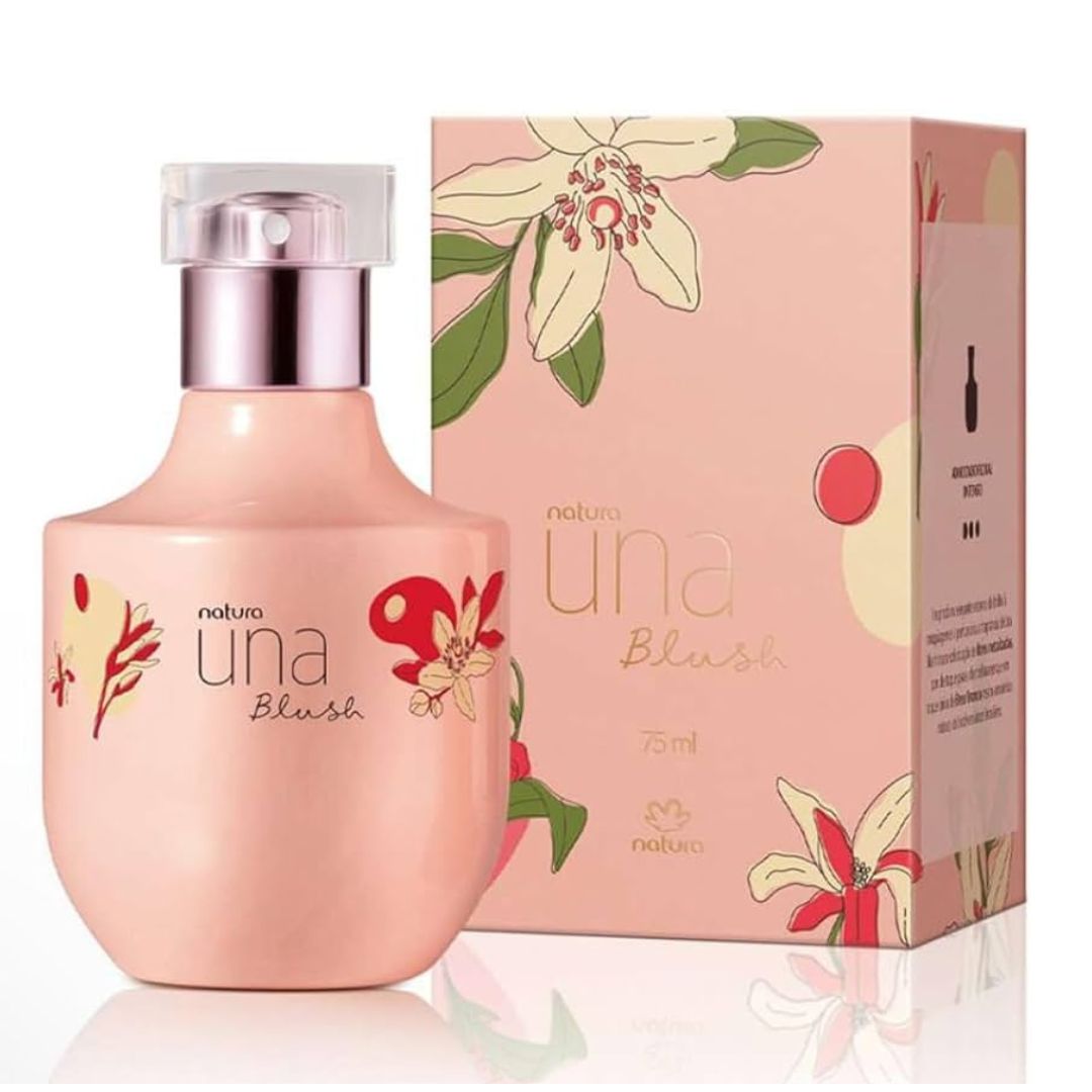 Una Blush Eau de Parfum Perfume Body Cologne Fragance 75ml Natura