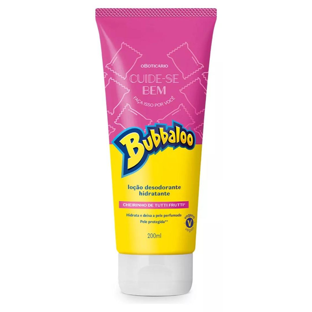 Bubbaloo Tutti Frutti Body Moisturizing Lotion Skin Care 200ml O Boticário