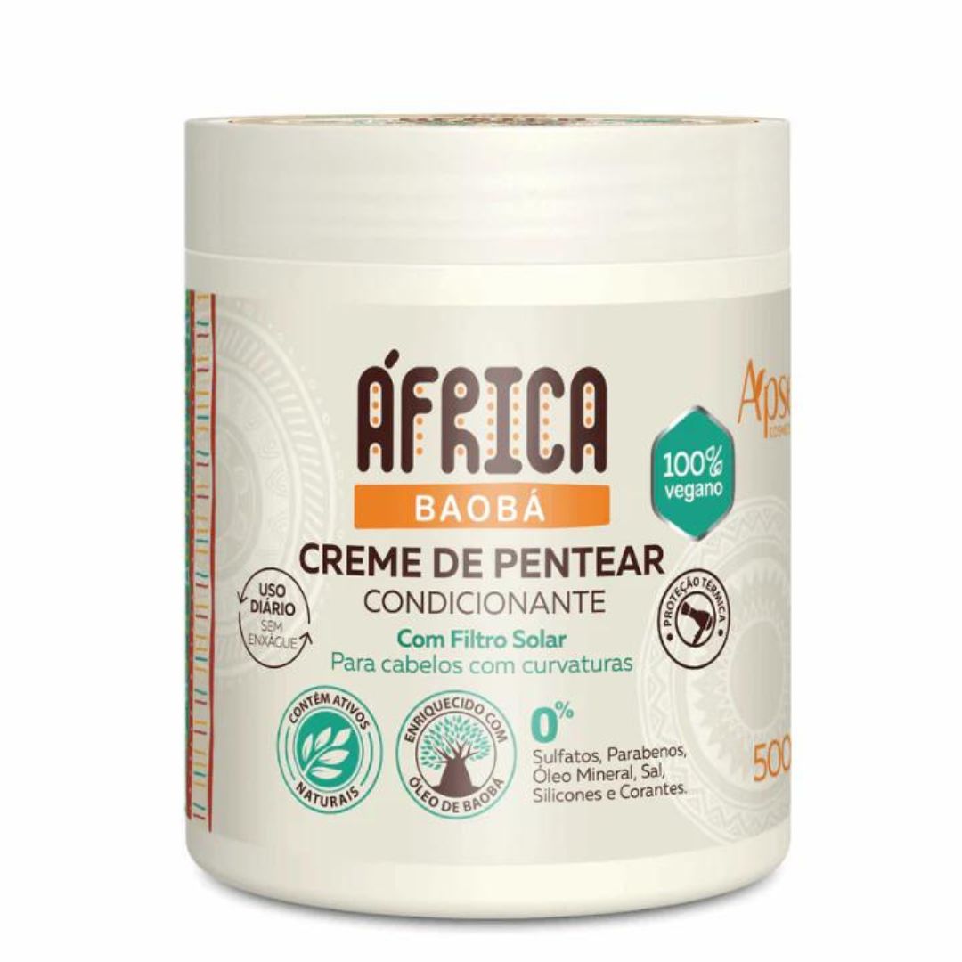 Africa Baoba Curly Hair Conditioning Combing Cream 500g Apse