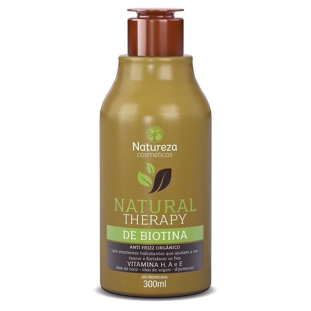 Hair Natural Therapy Biotin Organic Anti Frizz 300ml Natureza Cosmetics