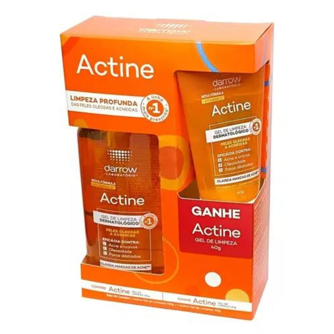 Actine Facial Liquid Soap Vitamin C Skin Care Cleansing Kit Darrow