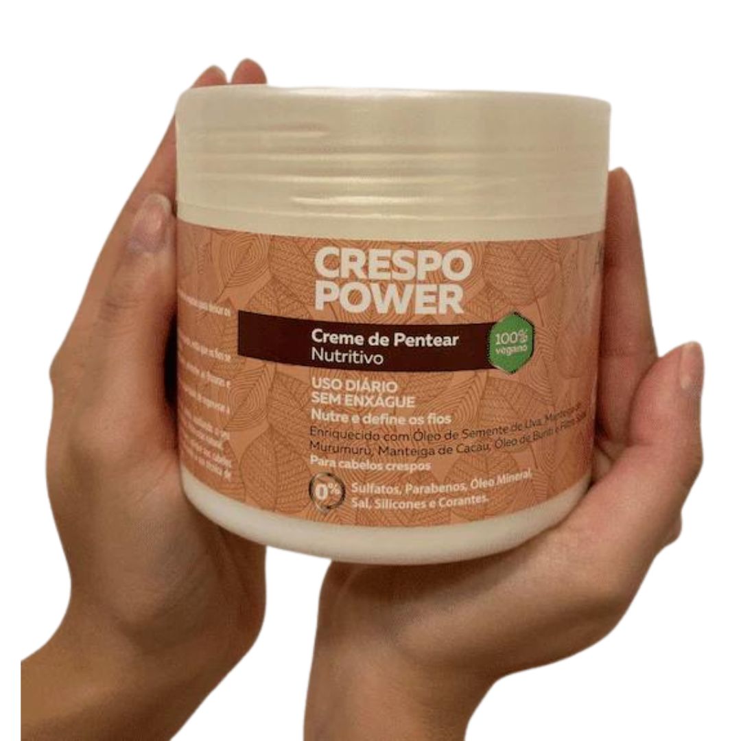 Crespo Power Combing Cream Curly Hair Finisher 500g Apse