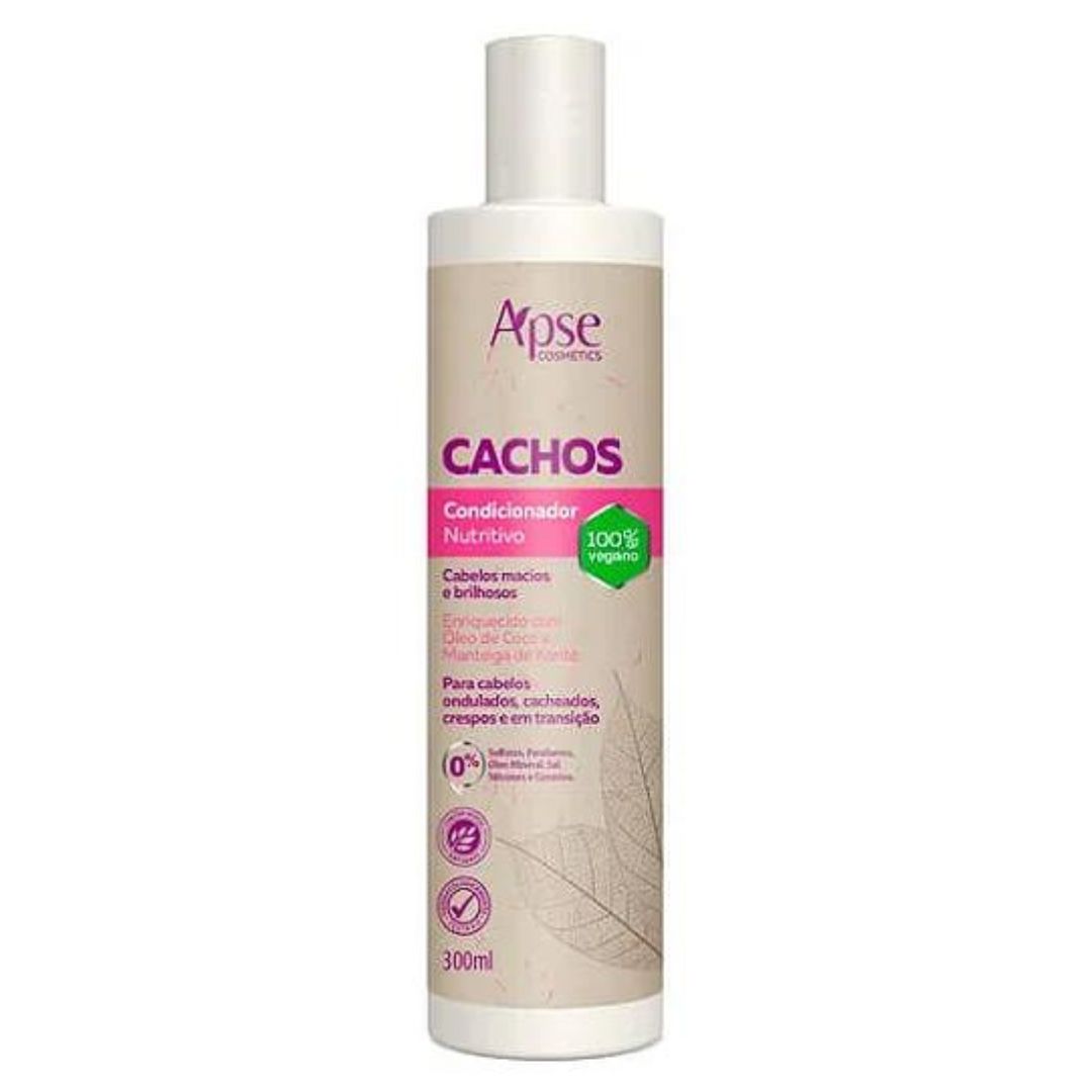 Cachos Curly Hair Maintenance Treatment Kit 4 Itens Apse