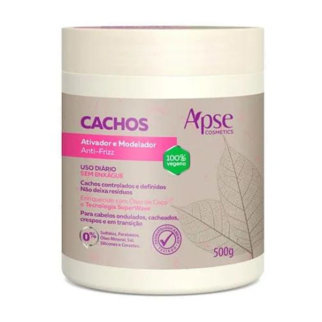 Cachos Curly Hair Maintenance Treatment Kit 4 Itens Apse