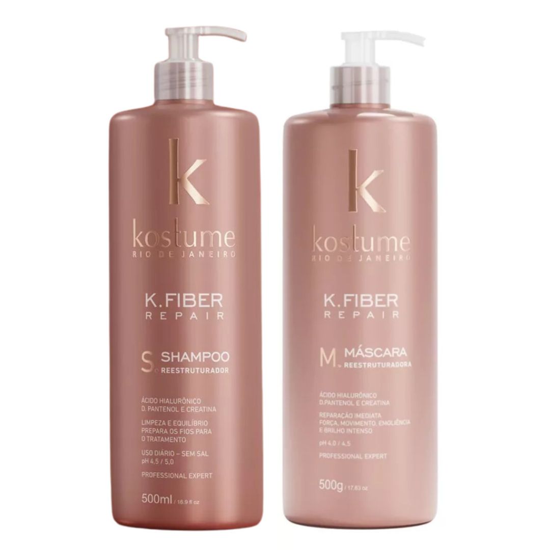 K Fiber Repair Damaged Hair Restructuring Treatment Kit Kostume