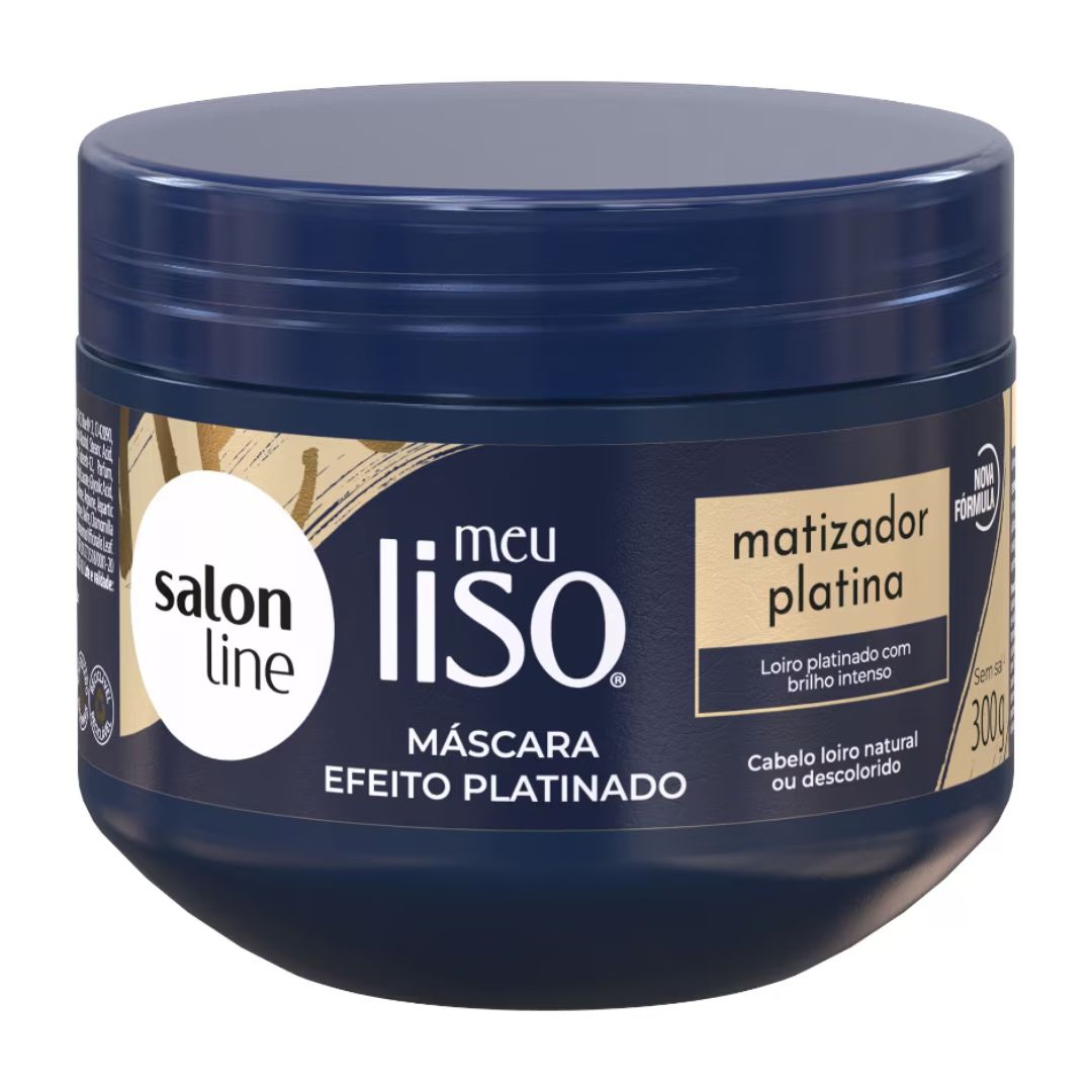 Salon Line Moisturizing My Smooth Platinum Blonde Vegan Hydration Mask 300g