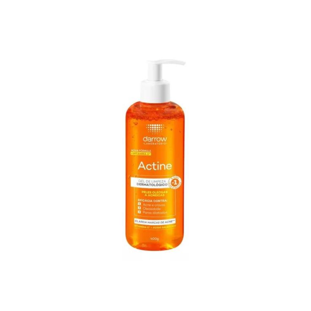 Actine Facial Cleansing Gel Soap With Vitamin C Daily Skin Care Beauty 400g Darrow