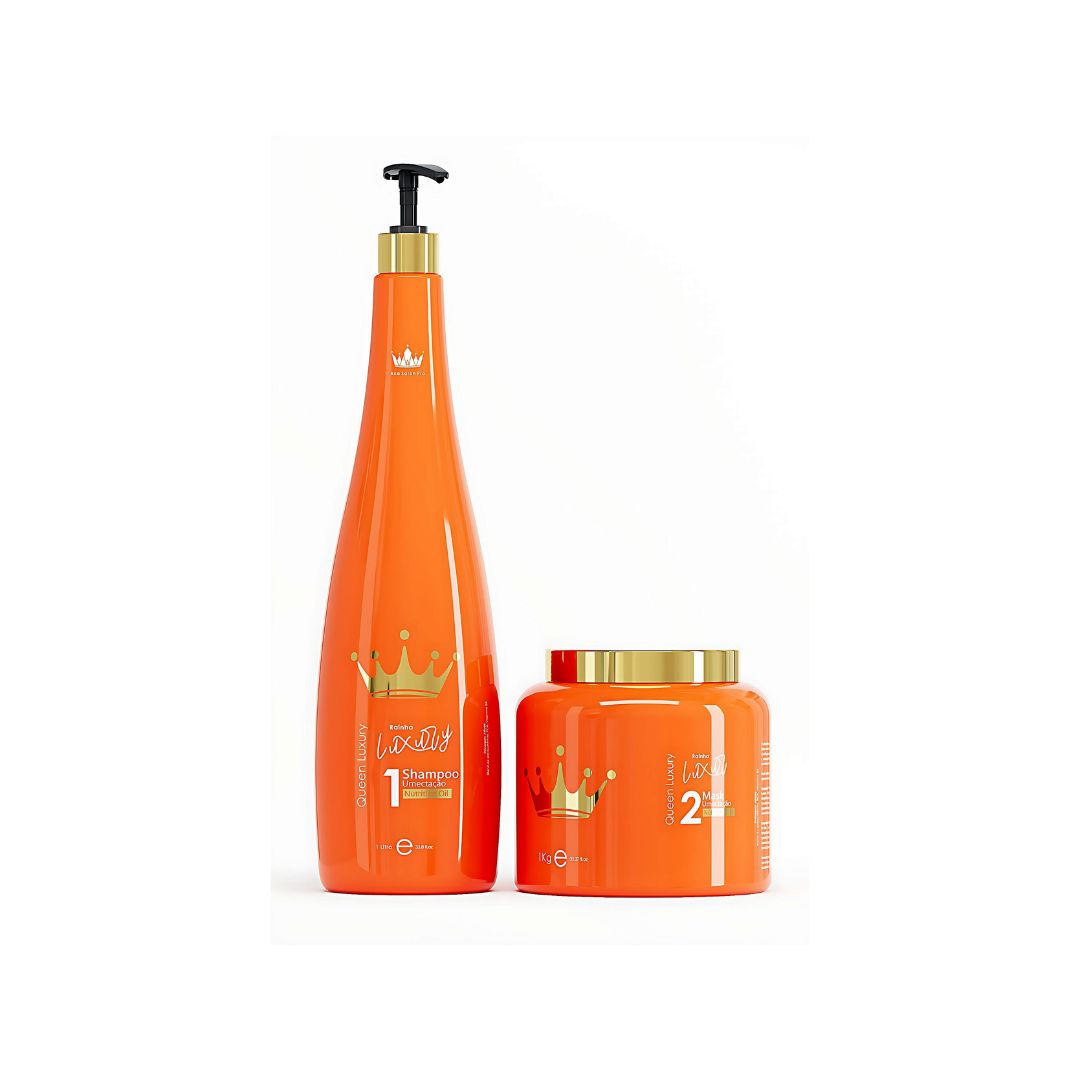 Rainha Luxury Nourishing Revitalizing Hair Treatment Kit 2x1 Ana Paula Carvalho