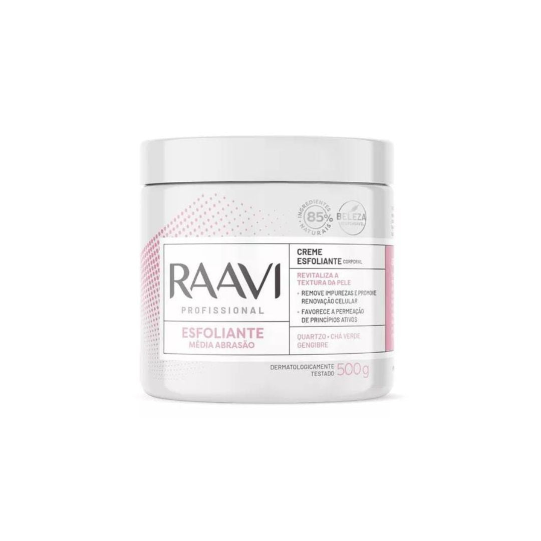 Medium Abrasion Exfoliating Body Cream Cell Renewal Skin Care 500g Raavi