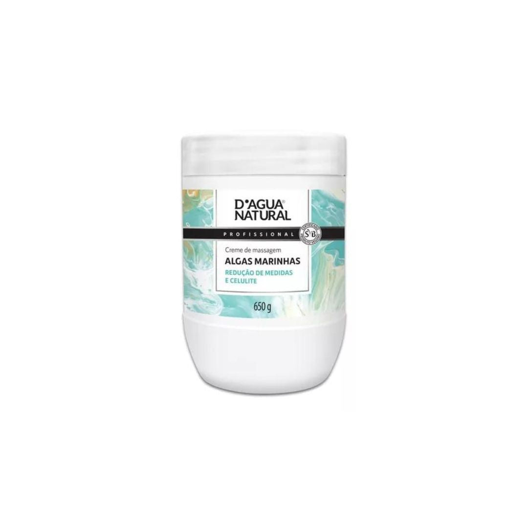 Seaweed Anti Cellulite Body Massage Activating Cream  650g D'agua Natural