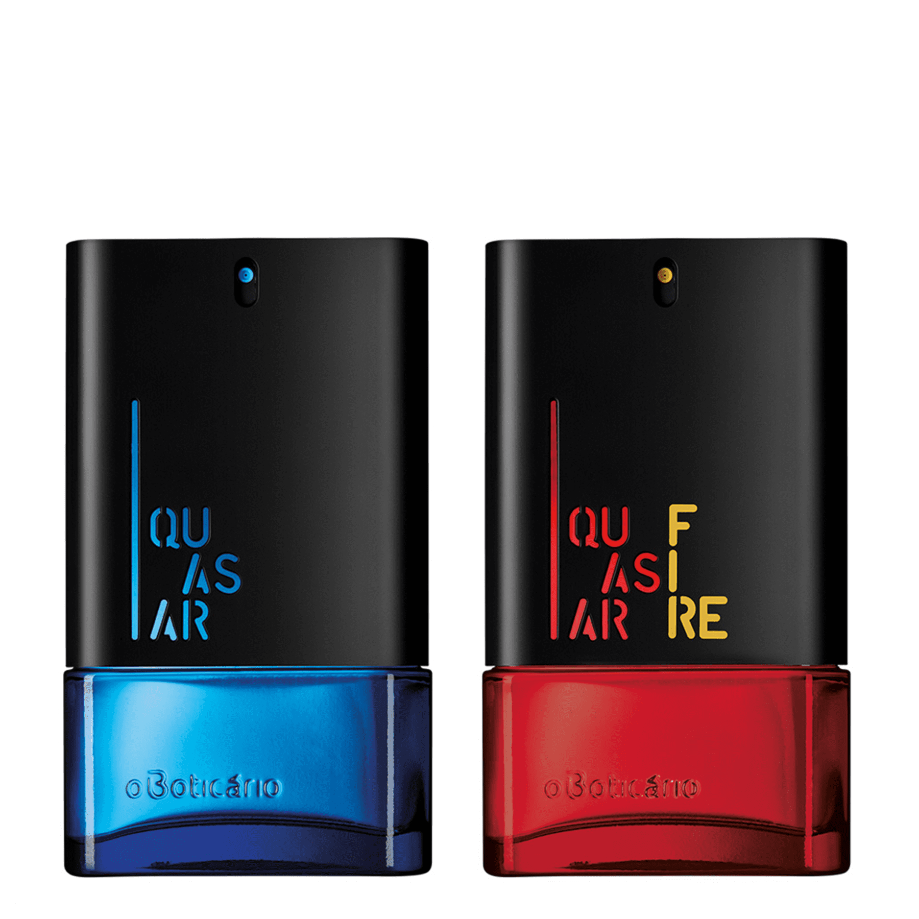 Kit Perfumery Quasar: Quasar Deodorant Cologne 100ml + Quasar Fire Deodorante Cologne 100ml