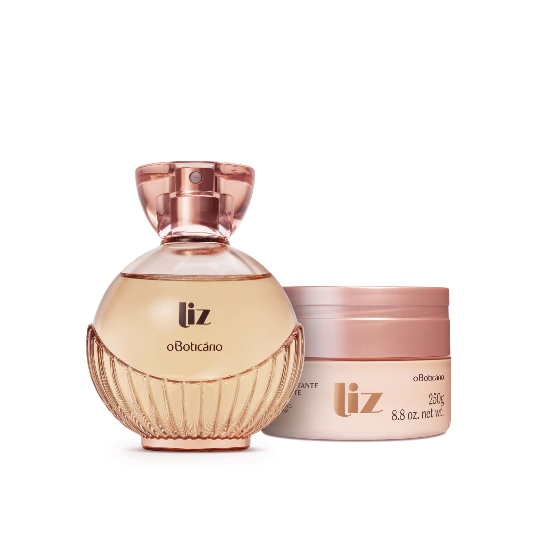 Kit Liz: Deodorant Cologne + Moisturizing Cream - o Boticario