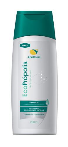 Brazilian EcoPropolis Rosemary Shampoo Against Oiliness 200ml - Apis Brasil