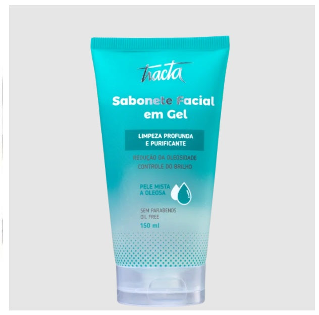 Brazilian Mixed Oily Skin Creamy Facial Gel Soap Oil Free 150ml Skin Care