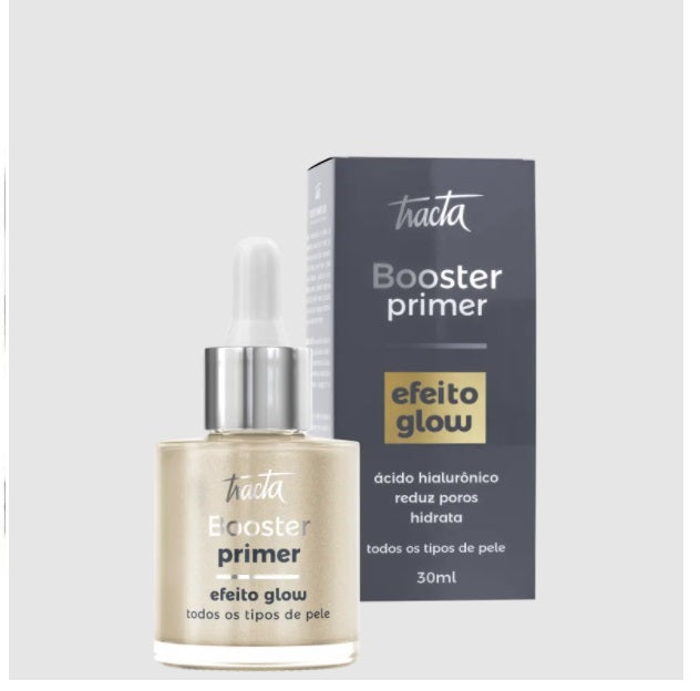 Tracta Booster Glow Facial Primer Gold Hyaluronic Acid Illuminator 30ml Make Up