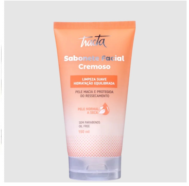 Brazilian Tracta Facial Creamy Soap Normal Dry Skin 150ml Skin Care